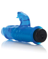 Crystal Playmate Dual Vibrating Rabbit Vibrator - Blue