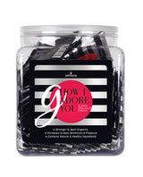 G How I Adore you G-Spot Enhancement Cream - Tub of 100 Single Use Packet