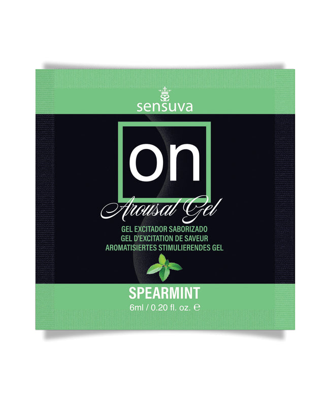 ON For Her Arousal Gel Single Use Packet - 6 ml Spearmint