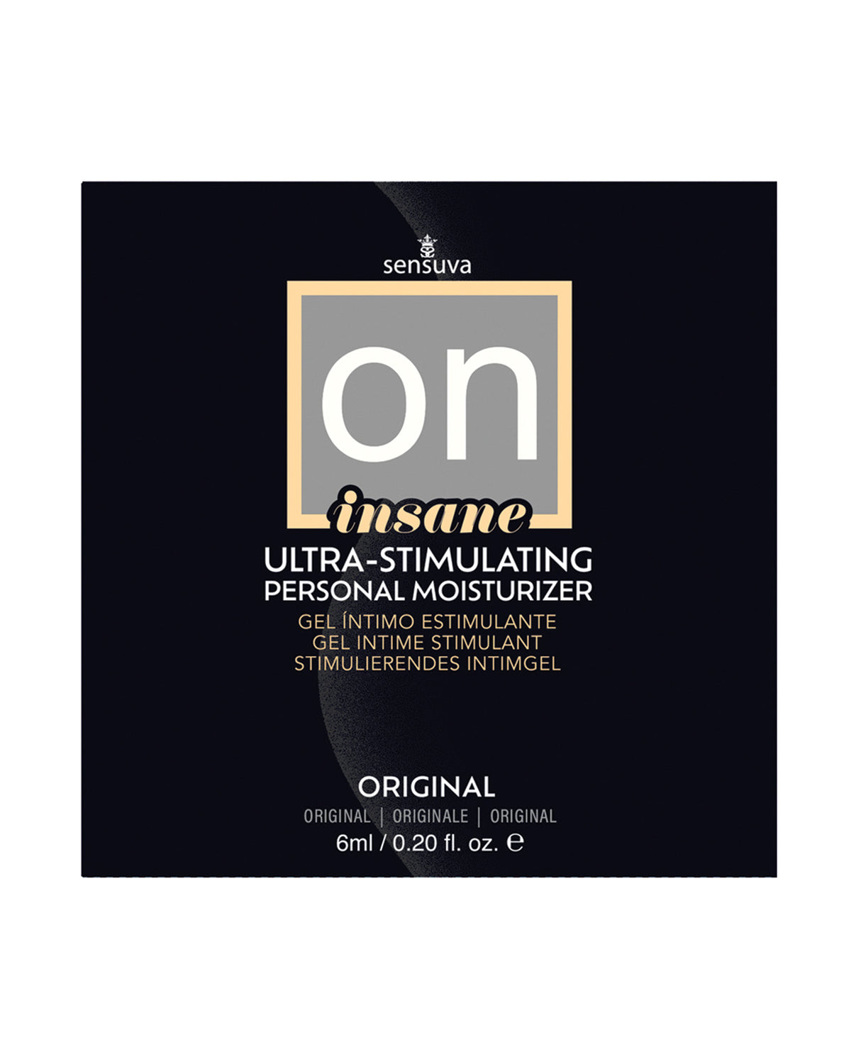 ON Insane Ultra Original Stimulating Personal Moisturizer - 6 ml Single Use Packet