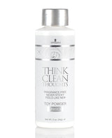 Sensuva Think Clean Thoughts Toy Powder - 2 oz Bottle
