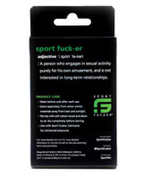 Sport Fucker Cum Stopper - Black