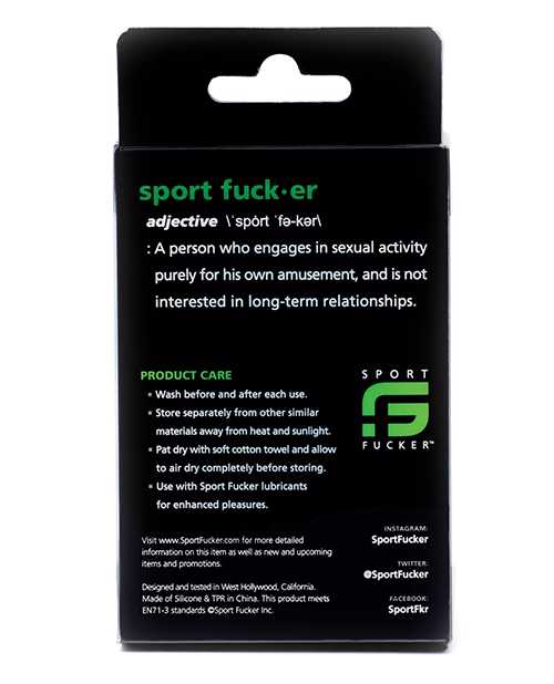 Sport Fucker Cock Plug - Black