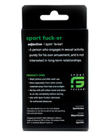 Sport Fucker Cum Stopper 2.0 - Blue