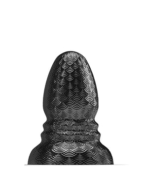 665 STRETCH'R Ripple Butt Plug - M Bla