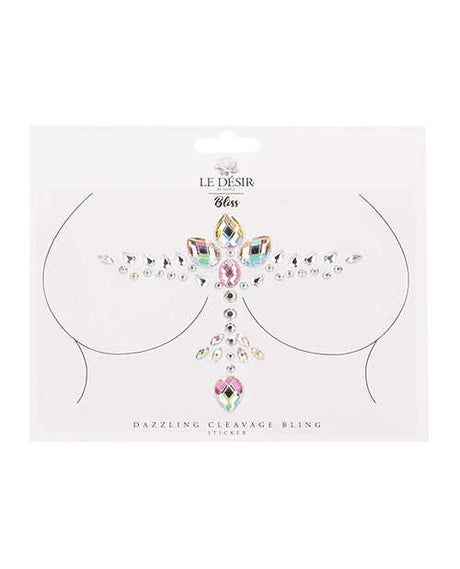 Shots Bliss Dazzling Cleavage Bling Sticker O/S