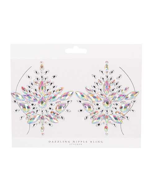 Shots Bliss Dazzling Nipple Bling  Sticker O/S