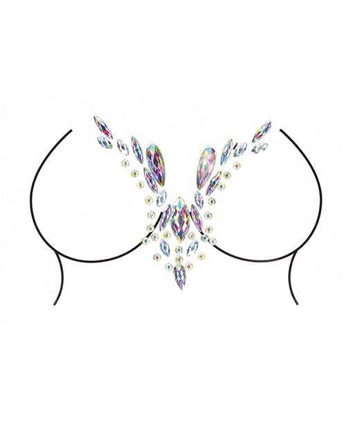 Shots Bliss Dazzling V Cleavage Bling Sticker O/S