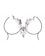 Shots Bliss Dazzling V Cleavage Bling Sticker O/S