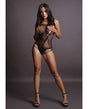Shots  Le Desir Contrast Net Teddy Black O/S