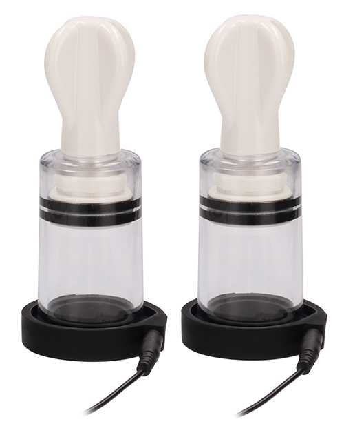 ElectroShock Electro Nipple Suckers - Clear