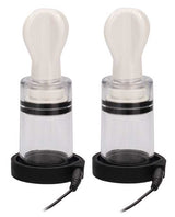 ElectroShock Electro Nipple Suckers - Clear