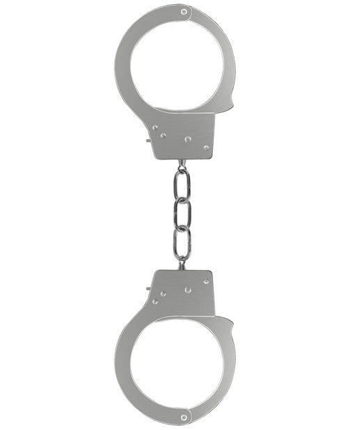 Ouch! Beginners Handcuffs Metal - Silver