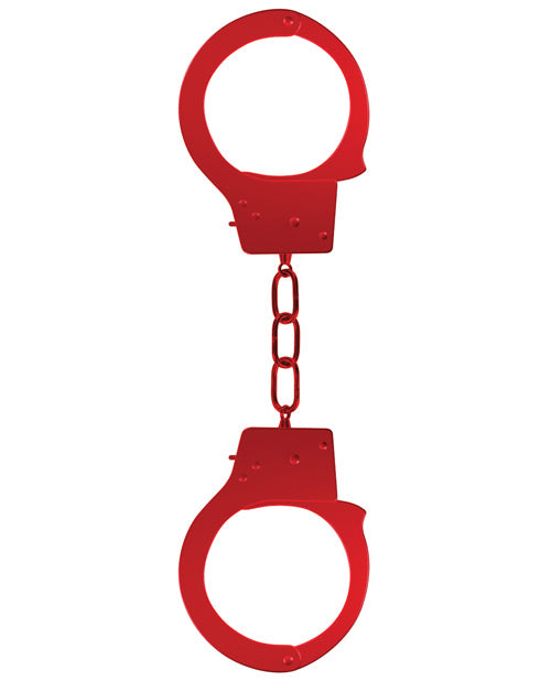 Ouch! Beginners Handcuffs Metal - Red