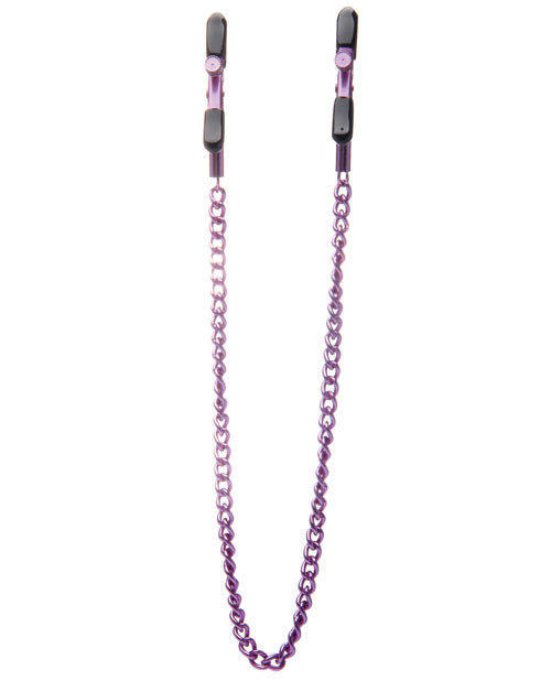 Ouch! Adjustable Nipple Clamps - Purple