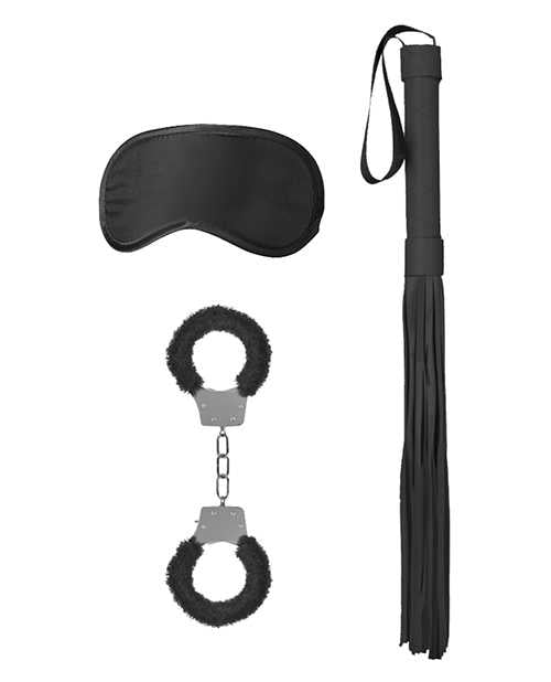 Ouch! Kits Introductory Bondage Kit #1 (3 piece kit) - Black