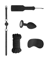 Ouch! Kits Introductory Bondage Kit #5 (4 piece kit) - Black