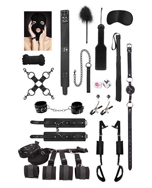 Ouch! Advanced Bondage Kit - Black