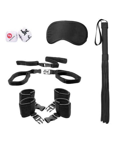 Ouch! Bed Post Bindings Restraining Kit - Black