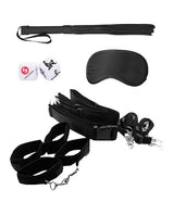 Ouch! Kits Bondage Belt Restraint System 8pc - Black