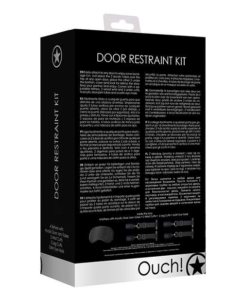 Ouch! Door Restraint Set - Black