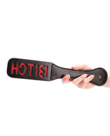 Ouch! Leather Paddle Bitch - Black