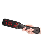 Ouch! Leather Paddle Slave - Black