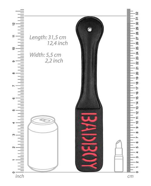 Ouch! Paddle - Bad Boy - Black