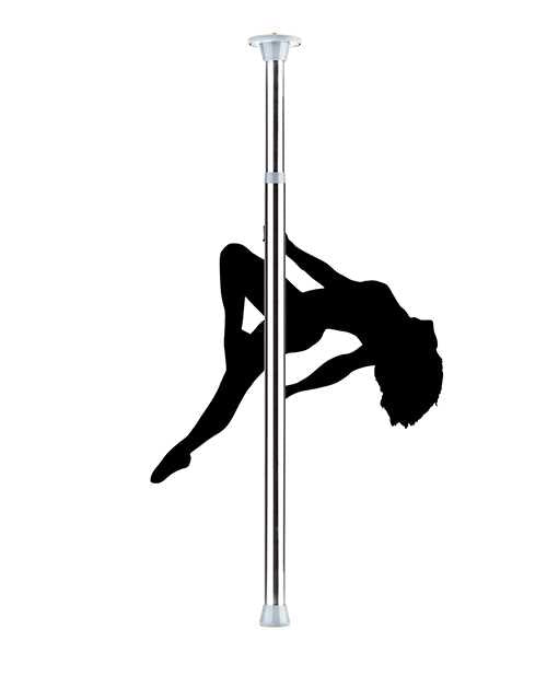 Shots Ouch Dance Pole - Silver