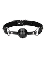 Shots Ouch Diamond Breathable Ball Gag - Black