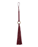 Shots Ouch Halo Flogger - Burgundy