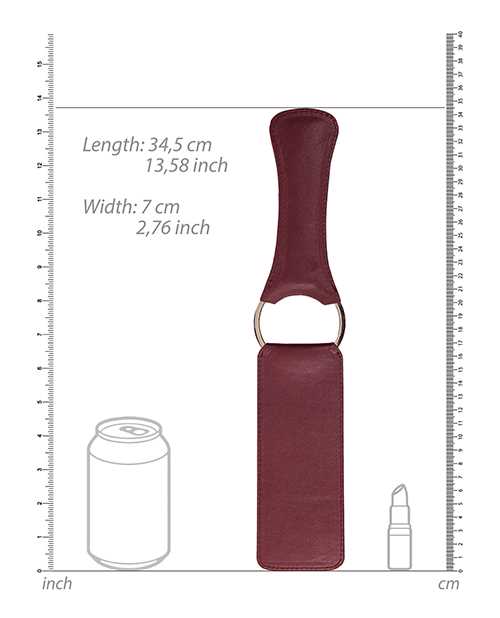 Shots Ouch Halo Paddle - Burgundy