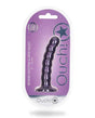 Shots Ouch 5" Beaded G-Spot Dildo - Metallic Purple