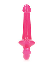 RealRock Strapless Strap-On Glow in the Dark Dildo 6in - Pink