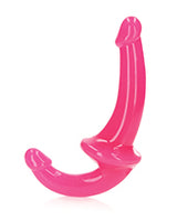 RealRock Strapless Strap-On Glow in the Dark Dildo 6in - Pink