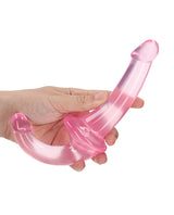 RealRock Crystal Clear Strapless Strap-On 6 - Pink