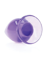 RealRock Crystal Clear Anal Plus 4.5in - Purple