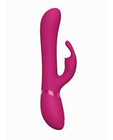 Vive Chou Rechargeable Silicone G-Spot Rabbit and Clitoral Stimulator - Pink