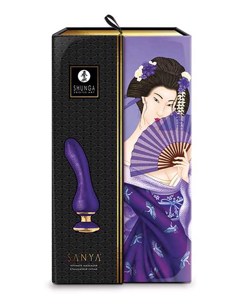 Shunga Sanya Intimate Massager - Purple