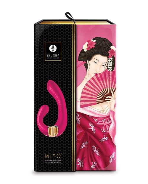 Shunga Miyo Intimate Massager - Raspberry