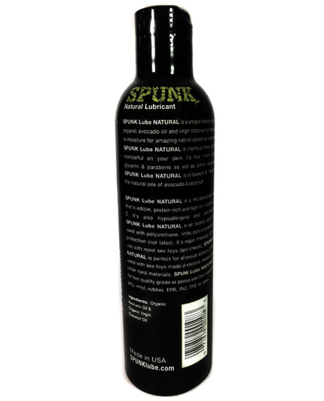 Spunk Natural Lube - 8 oz