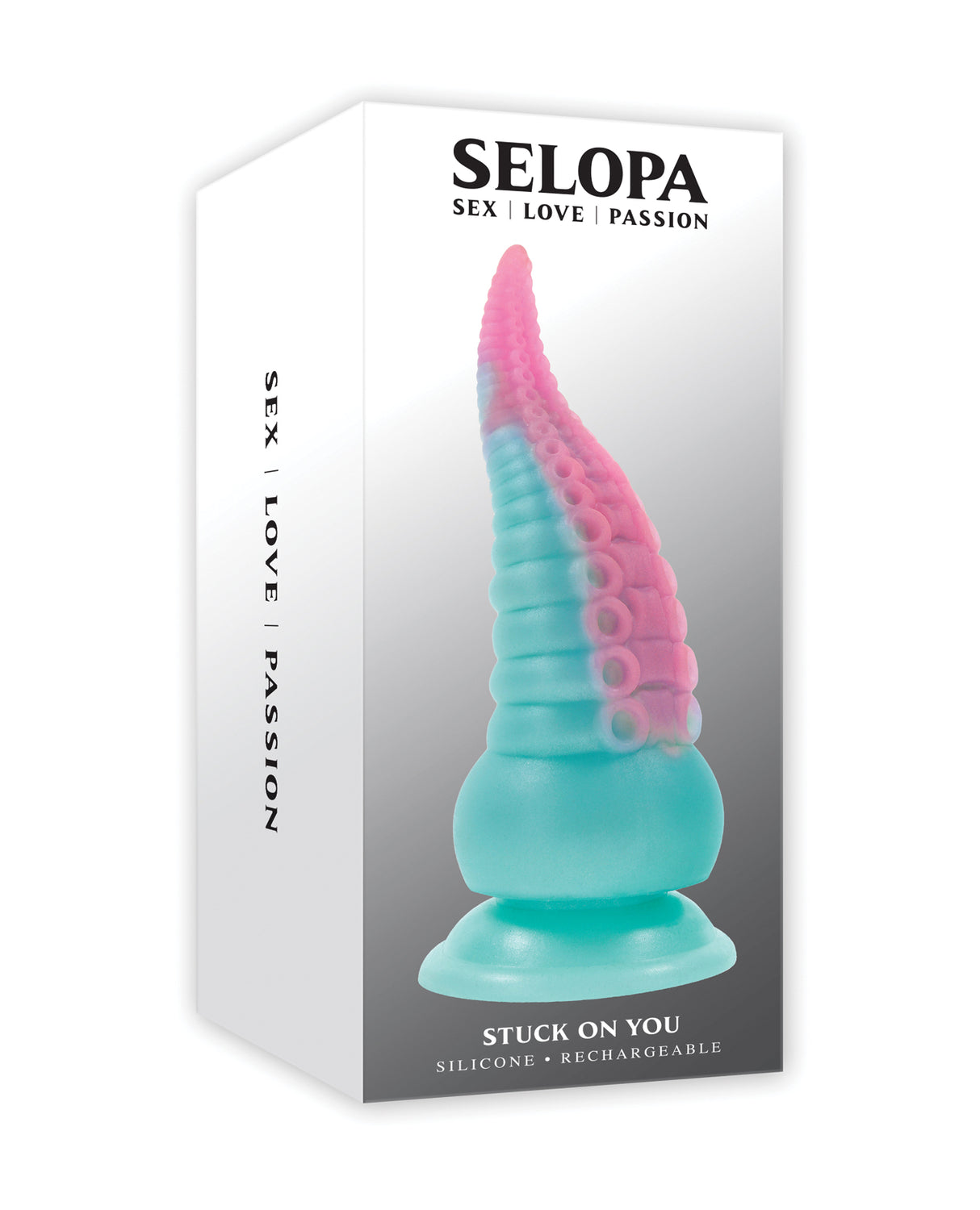 Selopa Stuck On You Tentacle Dildo - Multi Color