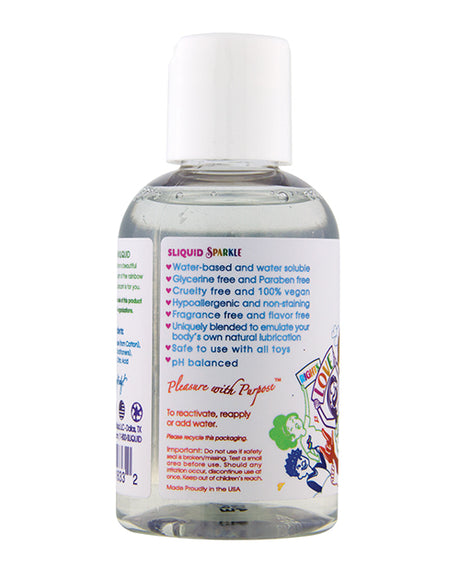 Sliquid Sparkle Pride Water Based Lubricant 4.2oz