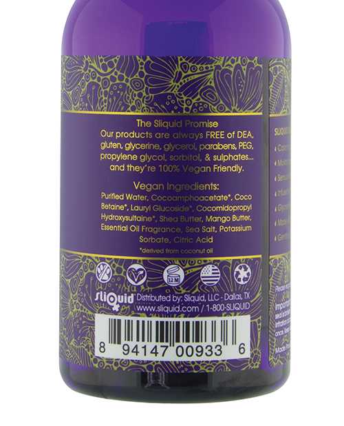 Sliquid Balance Soak Green Tea Luxurious and Gentle Bubble Bath 8.5 oz.