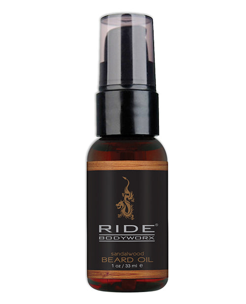 Sliquid Ride Bodyworx Beard Oil - 1 oz Sandalwood