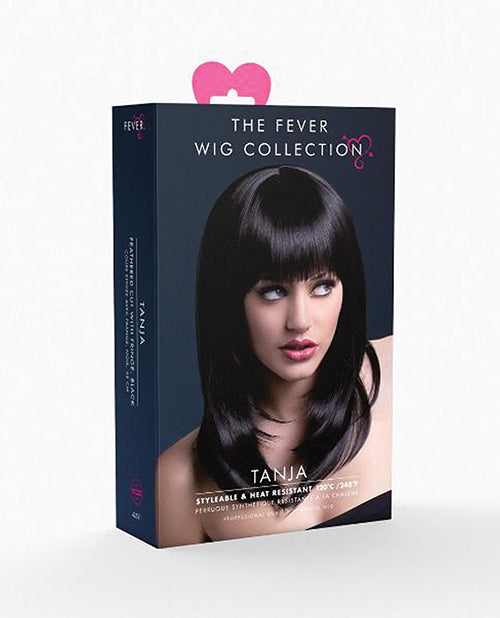 Smiffy The Fever Wig Collection Tanja - Black