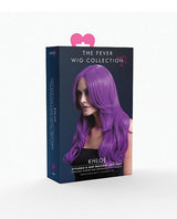 Smiffy The Fever Wig Collection Khloe - Neon Purple