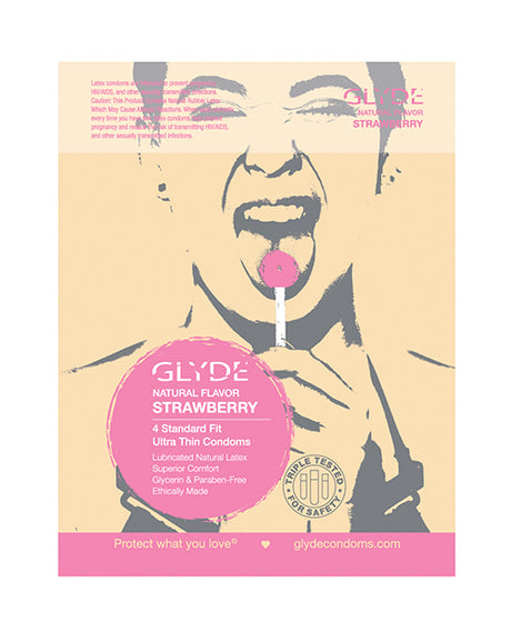 Glyde Strawberry - Pack of 4