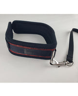 Spartacus Collar & Leash - Neoprene Red