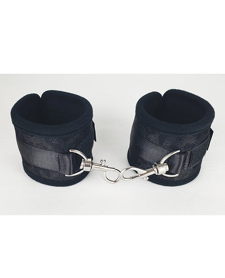 Spartacus Wrist Restraints - Neoprene Black